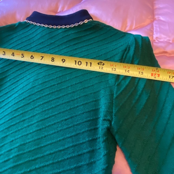 St John Collection Jacket sz
2 Green/Black Marie Grey Santana Knit Blazer - Picture 8 of 10